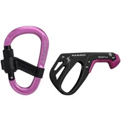 Mammut Smart 2.0 Belay Package Assicuratore + Moschettone Arrampicata -Negozio al dettaglio Motican 2040 02261 6085 main