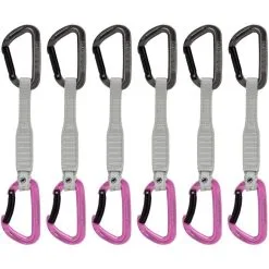 Mammut Workhorse Keylock 6-Pack Quickdraws Rinvii Arrampicata -Negozio al dettaglio Motican 2040 02581 33276 main