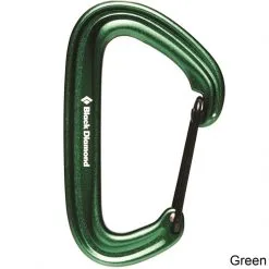 BD Black Diamond Litewire Moschettone Arrampicata -Negozio al dettaglio Motican 210234 3005 litewirecarabiner green min