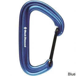 BD Black Diamond Litewire Moschettone Arrampicata -Negozio al dettaglio Motican 210234 4005 litewirecarabiner blue min