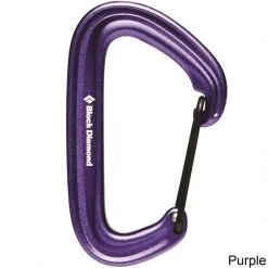 BD Black Diamond Litewire Moschettone Arrampicata -Negozio al dettaglio Motican 210234 5000 litewirecarabiner purple min
