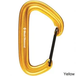 BD Black Diamond Litewire Moschettone Arrampicata -Negozio al dettaglio Motican 210234 7003 litewirecarabiner yellow min