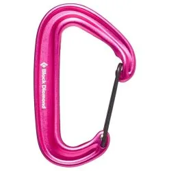 BD Black Diamond Miniwire Moschettone Arrampicata -Negozio al dettaglio Motican 210235 6015 miniwirecarabiner ultrapink 1 2