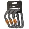 CAMP Orbit Lock 3 Pack Moschettoni A Ghiera Arrampicata -Negozio al dettaglio Motican 293002 min