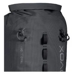 Ortovox Trad 22 Dry Zaino Arrampicata E Alpinismo -Negozio al dettaglio Motican 47220 90501 trad 22 dry black steel b 02