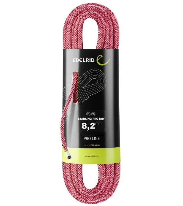 Edelrid Starling Pro Dry 8.2 Mm Mezza Corda Arrampicata 5 Edelrid Starling Pro Dry 8.2 Mm Mezza Corda Arrampicata - immagine 3