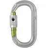 Edelrid Oval Power 2500 Permalock Moschettone A Ghiera Arrampicata -Negozio al dettaglio Motican 85203 006a