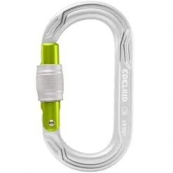 Edelrid Oval Power 2500 Screw II Moschettone A Ghiera Arrampicata -Negozio al dettaglio Motican 85204 006a