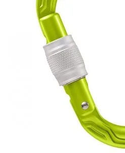 Edelrid Oval Power 2500 Screw II Moschettone A Ghiera Arrampicata -Negozio al dettaglio Motican 88285 138b