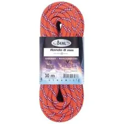 Beal Rando 8 Mm Classic Corda Gemella Arrampicata -Negozio al dettaglio Motican beal rando 8 orange
