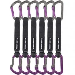 DMM Shadow 6-pack Rinvio Rinvii Arrampicata -Negozio al dettaglio Motican c63 12276 a306p 18vwp6 shadow quickdraw 18cm 6 pack