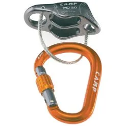 CAMP Più 2.0 Belay Kit Assicuratore A Secchiello Arrampicata + Moschettone -Negozio al dettaglio Motican camp2 293402 piu 2.0 belay kit 20 1