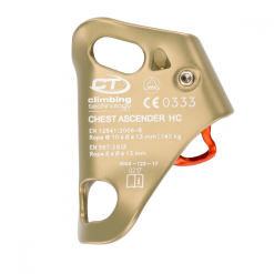CT Climbing Technology Chest Ascender HC Bloccante Ventrale Lavoro Speleologia -Negozio al dettaglio Motican ct chest ascender hc back