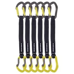 DMM Alpha Sport Quickdraw 6-pack Rinvio Rinvii Arrampicata -Negozio al dettaglio Motican dmm alpha sport quickdraw 25cm 6pack lime 1