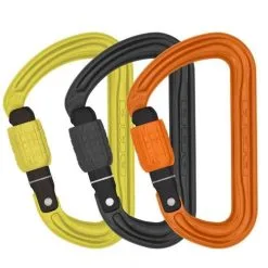 DMM Shadow Screwgate Colour Pack Set 3 Climbing Carabiners