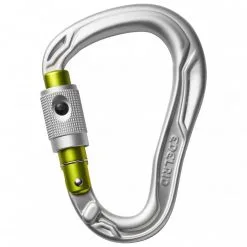 Edelrid HMS Bullet PermaLock Moschettone A Ghiera Arrampicata -Negozio al dettaglio Motican edelrid hms bullet permalock connettori hms