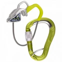 Edelrid Mega Jul Belay Kit Bulletproof Screw Assicuratore + Moschettone Arrampicata
