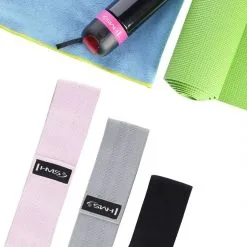 HMS Hip Band Set 3w1 Elastici Ad Anello Allenamento -Negozio al dettaglio Motican hb21 set maxi 05 min