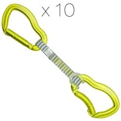 Kong Ergo Anniversary 10-Pack Rinvii Arrampicata -Negozio al dettaglio Motican kong rinvio ergo anniversary 5 pezzi
