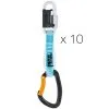 Petzl Djinn Steel Axess 10-pack Rinvio Rinvii Arrampicata -Negozio al dettaglio Motican m060ea00 djinn steel axess lowres