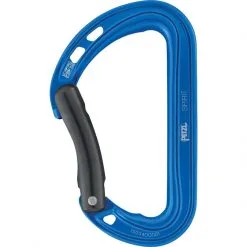 Petzl Spirit Bent Gate Moschettone Arrampicata -Negozio al dettaglio Motican m061ab00 spirit courbe bleu highres