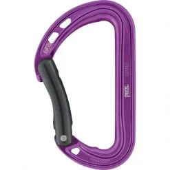Petzl Spirit Bent Gate Moschettone Arrampicata -Negozio al dettaglio Motican m061ab03 spirit courbe violet highres