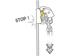 Petzl Asap Lock Anticaduta Per Lavori In Quota Con Funzione Di Bloccaggio -Negozio al dettaglio Motican petzl asap lock det.3