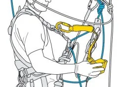 Petzl Asap Lock Anticaduta Per Lavori In Quota Con Funzione Di Bloccaggio -Negozio al dettaglio Motican petzl asap lock det.4