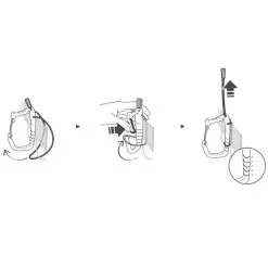 Petzl Caritool Evo Moschettone Porta Materiale -Negozio al dettaglio Motican petzl caritool evo image
