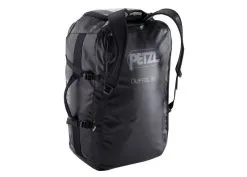 Petzl Duffel 85 L Sacco Zaino Trasporto -Negozio al dettaglio Motican petzl duffel 85 black back