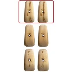 Metolius Wood Grips Pinch 0° Set 6 Prese Arrampicata -Negozio al dettaglio Motican pinch systemholds 0 50