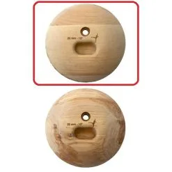 Metolius Wood Grips Pockets 15° Set 6 Prese Arrampicata -Negozio al dettaglio Motican pocket systemholds 15 20