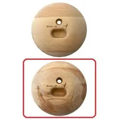 Metolius Wood Grips Pockets 15° Set 6 Prese Arrampicata -Negozio al dettaglio Motican pocket systemholds 15 30