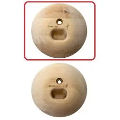 Metolius Wood Grips Pockets 30° Set 6 Prese Arrampicata -Negozio al dettaglio Motican pocket systemholds 30 20