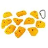 Smog Set Tacche 08 - 10 Prese Arrampicata -Negozio al dettaglio Motican set 10p gialle 2