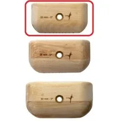 Metolius Wood Grips Edge 0° Set 6 Prese Arrampicata -Negozio al dettaglio Motican system edges 20 0