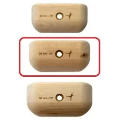 Metolius Wood Grips Edge 15° Set 6 Prese Arrampicata -Negozio al dettaglio Motican system edges 25 15