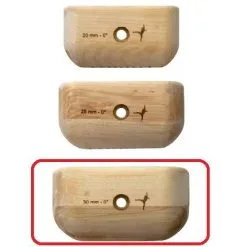 Metolius Wood Grips Edge 0° Set 6 Prese Arrampicata -Negozio al dettaglio Motican system edges 30 0