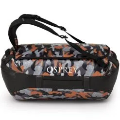 Osprey Transporter Duffel 65 Borsa Zaino Da Viaggio -Negozio al dettaglio Motican web 0285 transporterduffel40 f21 front blackorangecamo 1
