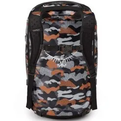 Osprey Transporter Duffel 40 Borsa Zaino Viaggio -Negozio al dettaglio Motican web 0288 transporterduffel40 f21 back blackorangecamo