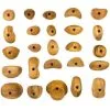 Metolius Wood Grips Pack 25 Set 25 Prese Arrampicata -Negozio al dettaglio Motican wood grips 25 pack